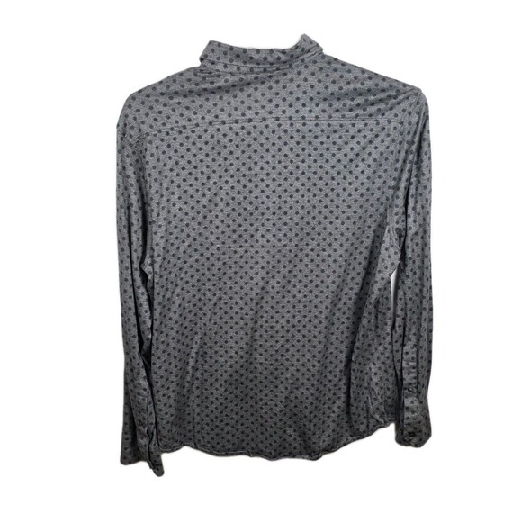 Murano Liquid Luxury Men's XL Slim Fit Long Sleeve Button Up Shirt - Picture 6 of 9